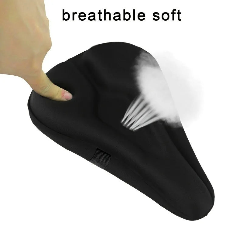 3D Soft Bike Seat Cover | Breathable Cushion for Comfort