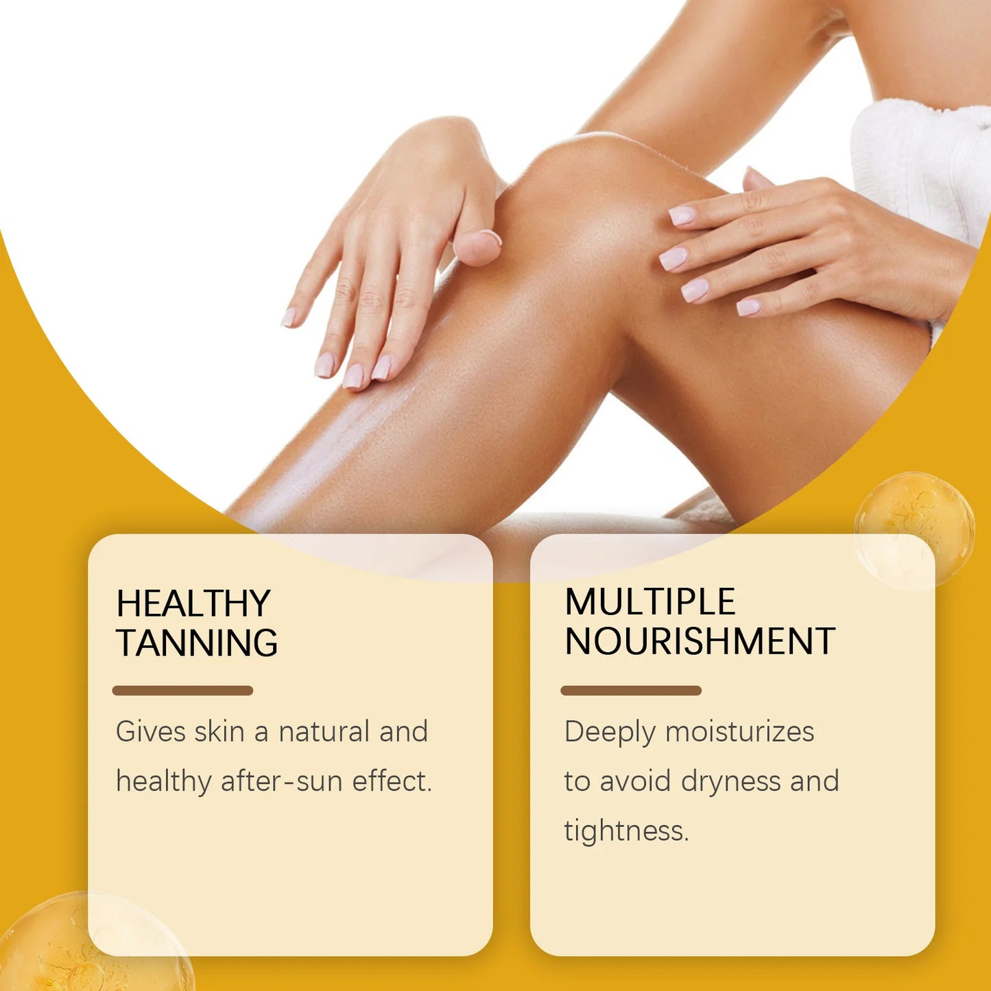 Sunless Self Tanning Cream | Natural Bronzer for Radiant Skin