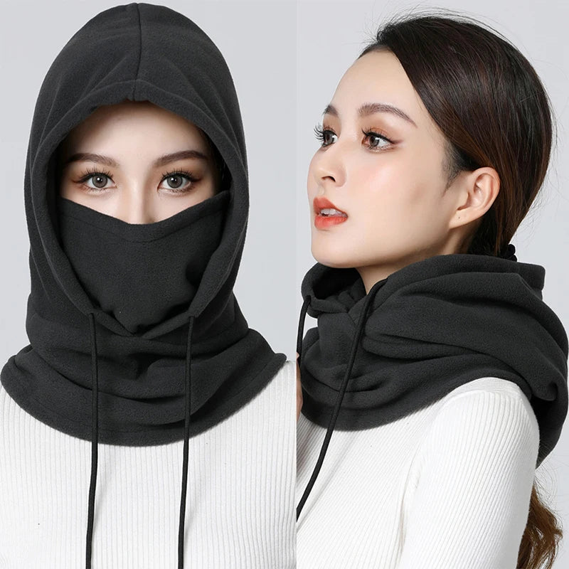 Unisex 4-in-1 Fleece Balaclava Winter Hat | All-Weather Protection