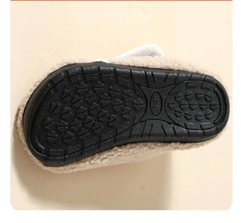 Cozy Kids Winter Fleece Slippers | Soft Non-Slip Indoor Shoes