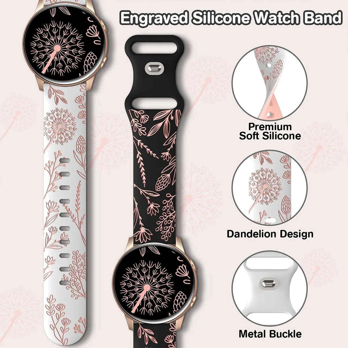 Adjustable Silicone Replacement Strap for Galaxy Fit 3