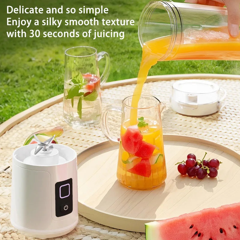 Rechargeable Mini Juicer Cup | Portable Blender for Home & Travel