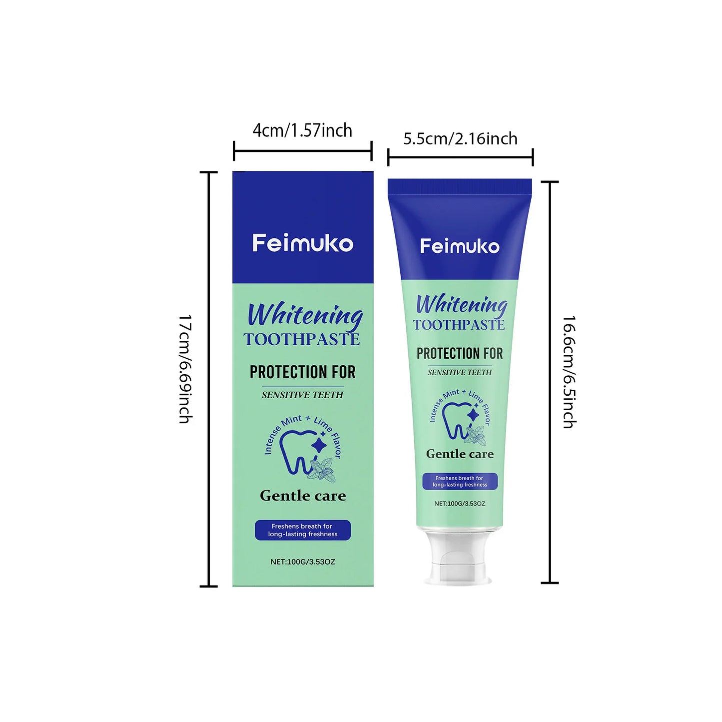 Gentle Tartar Reduction Toothpaste | Long-Lasting Freshness