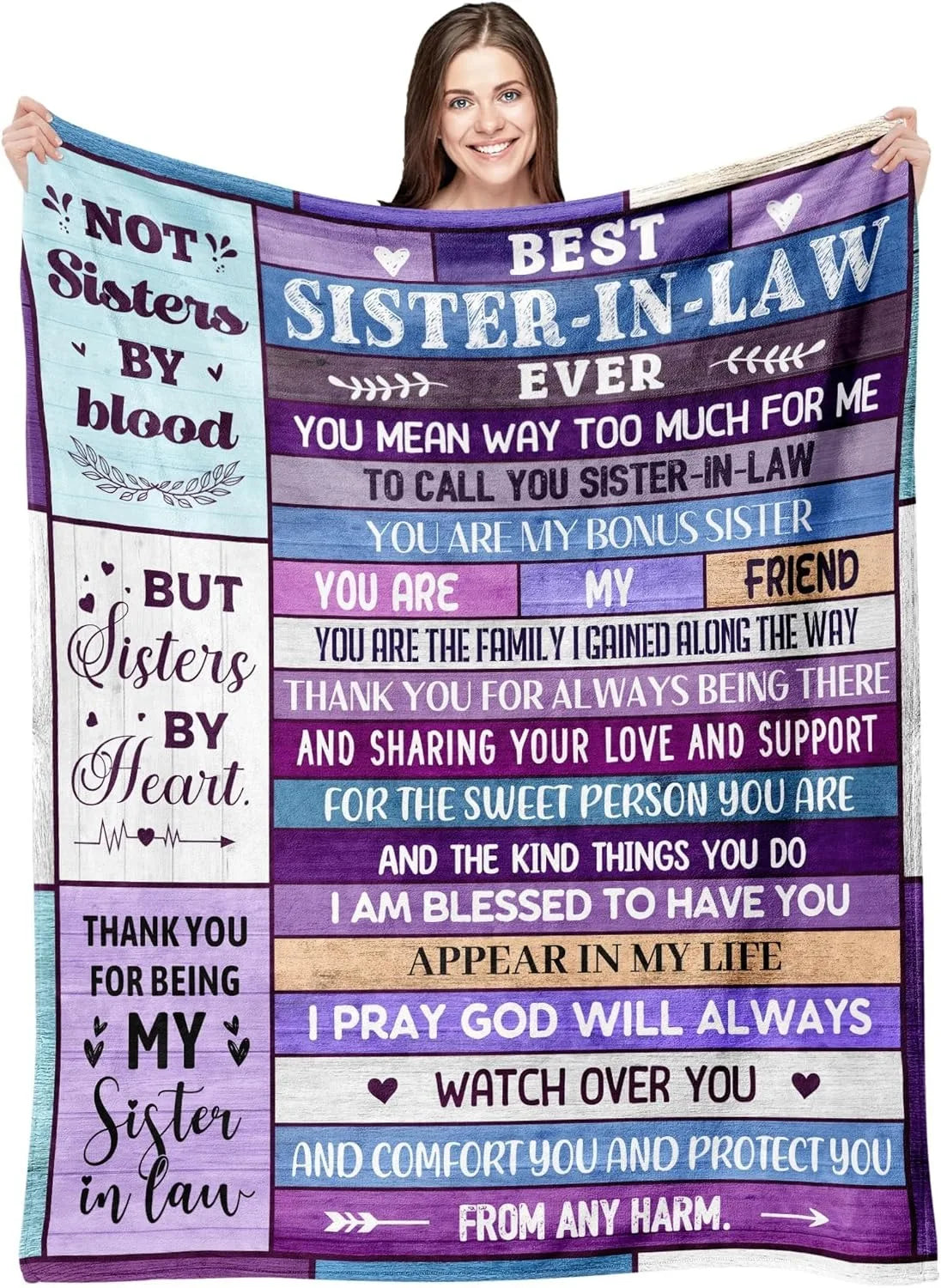 Super Soft Flannel Throw Blanket | Unique Gifts for Mom
