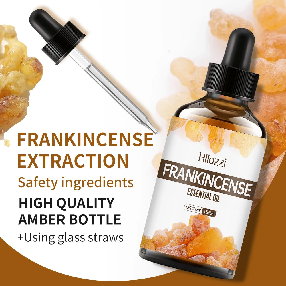 Purifying Frankincense Essential Oil for Skin & Body Care