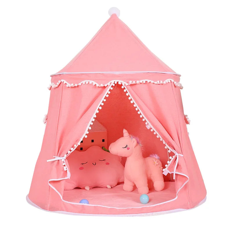 Large Kids Teepee Tent | Foldable Playhouse for Outdoor Adventures