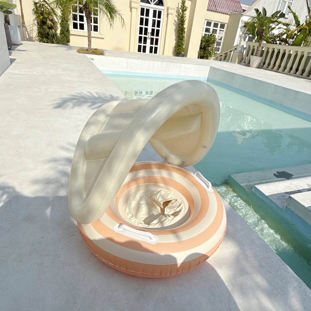 Inflatable Pool Float for Kids | Baby Swim Seat Ring for Water Fun