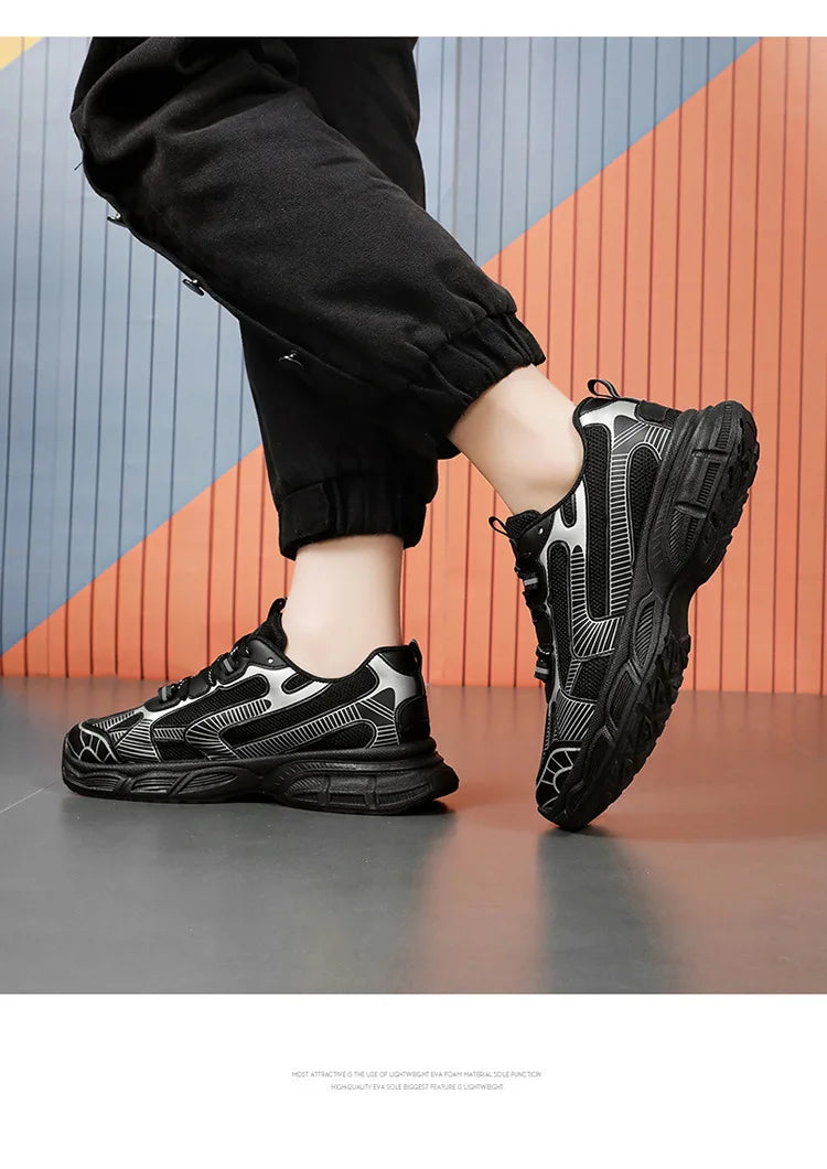 Lightweight Outdoor Sports Shoes for Men | Breathable Casual Sneakers