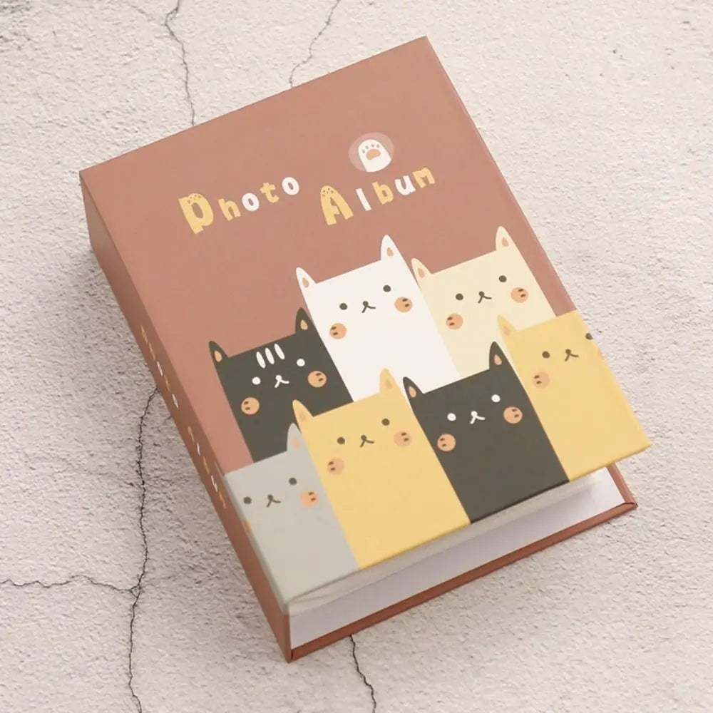 Cute Cartoon 4R Photo Album | 100 Photos Multicolor Collection
