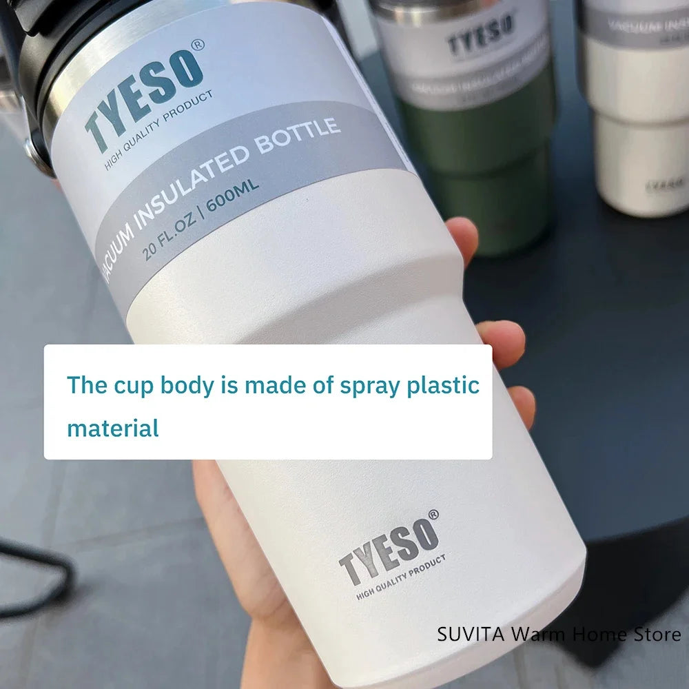 Large Capacity Stainless Steel Coffee Tumbler | Thermal Insulated Mug