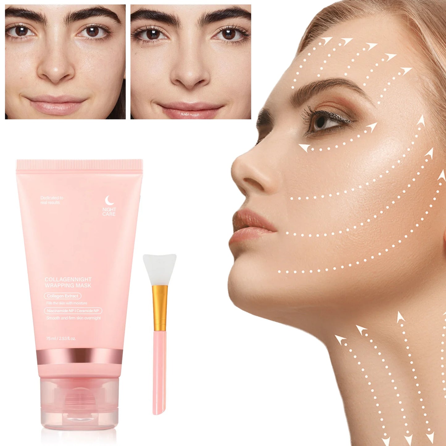 Collagen Overnight Sleeping Mask | Anti-Aging Night Treatment