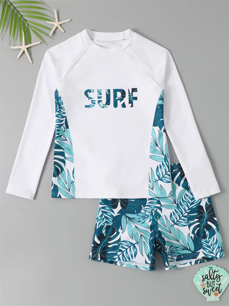 Boys Long Sleeve Swimwear | Stylish and Comfortable Beach Outfit