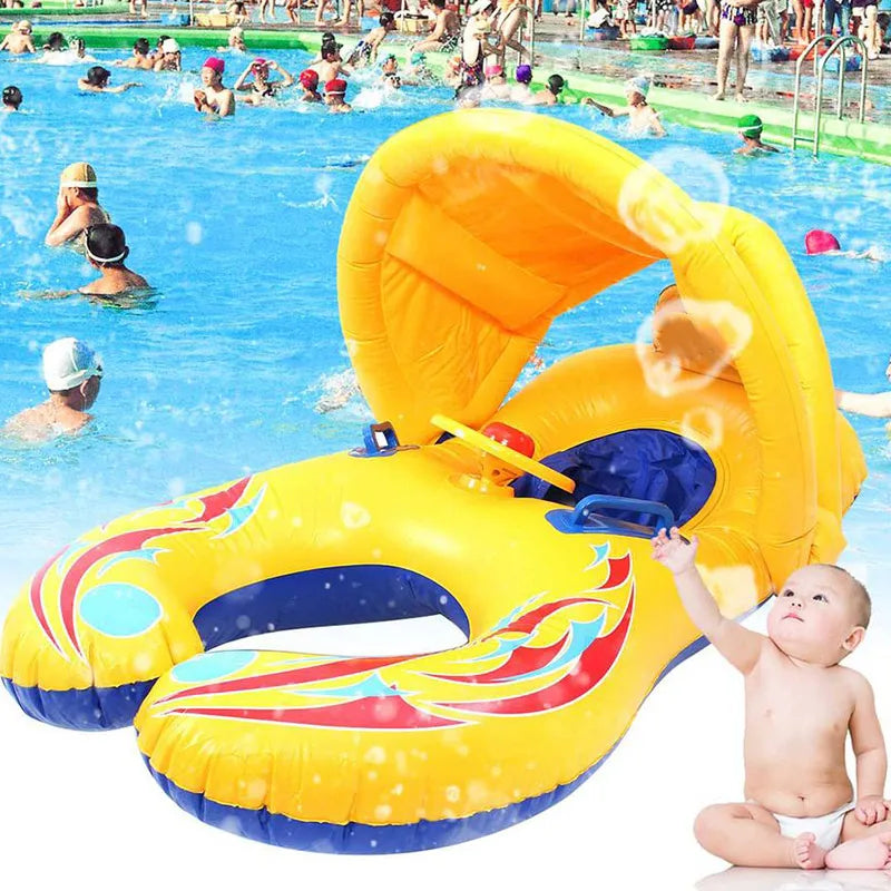 Portable Children Swim Circle | Safe Inflatable Water Toys