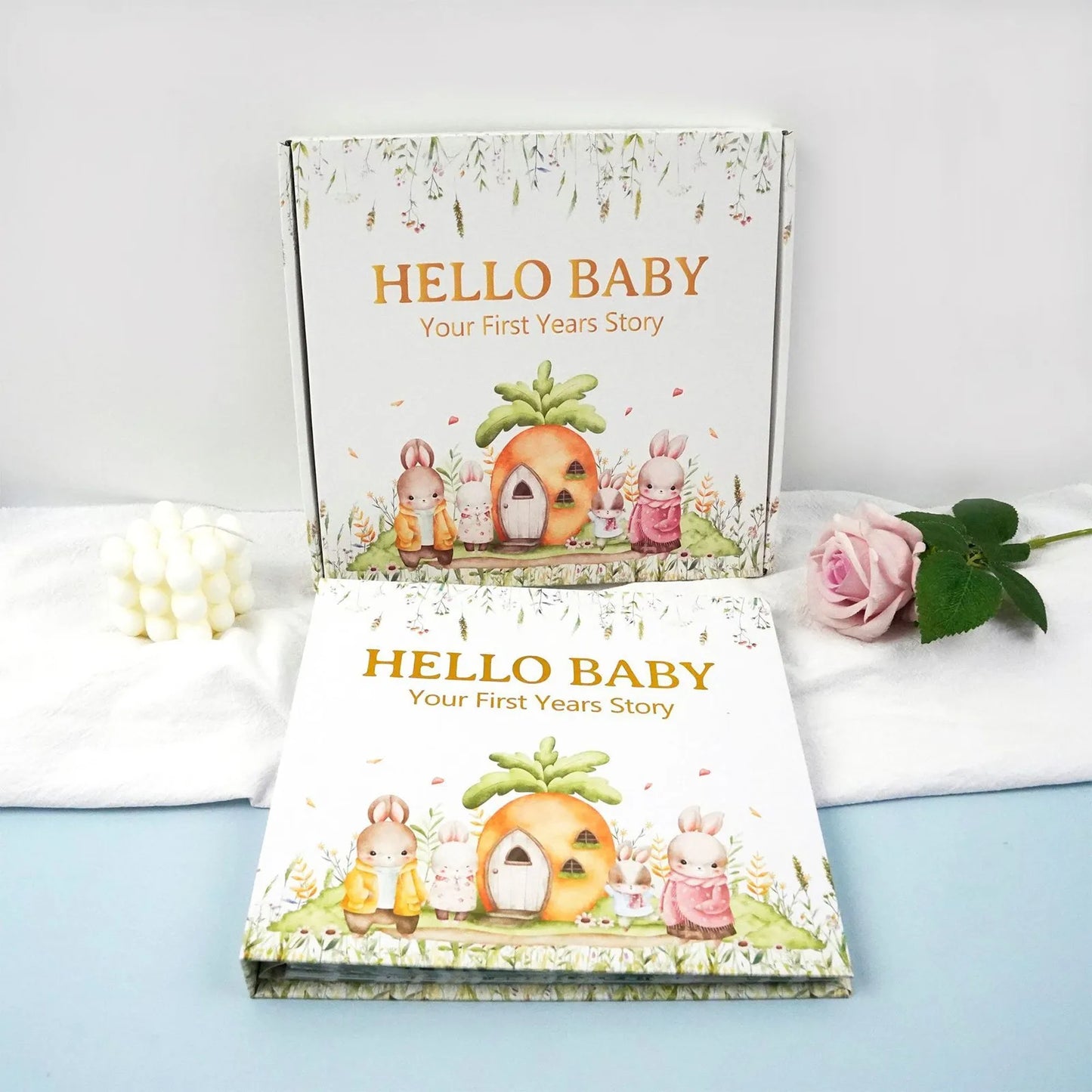 Baby Memory Book | Keepsake Pregnancy Diary for Growth Milestones