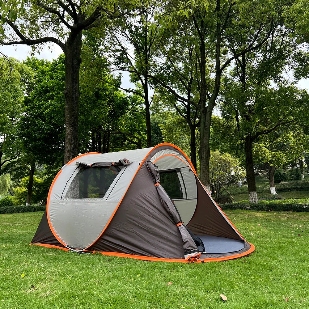 Spacious Waterproof Pop-Up Tent for 5-8 People | Quick Open Design