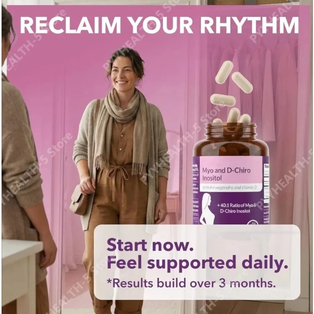 Daily Wellness Capsules with Myo-Inositol | Natural Health Boost