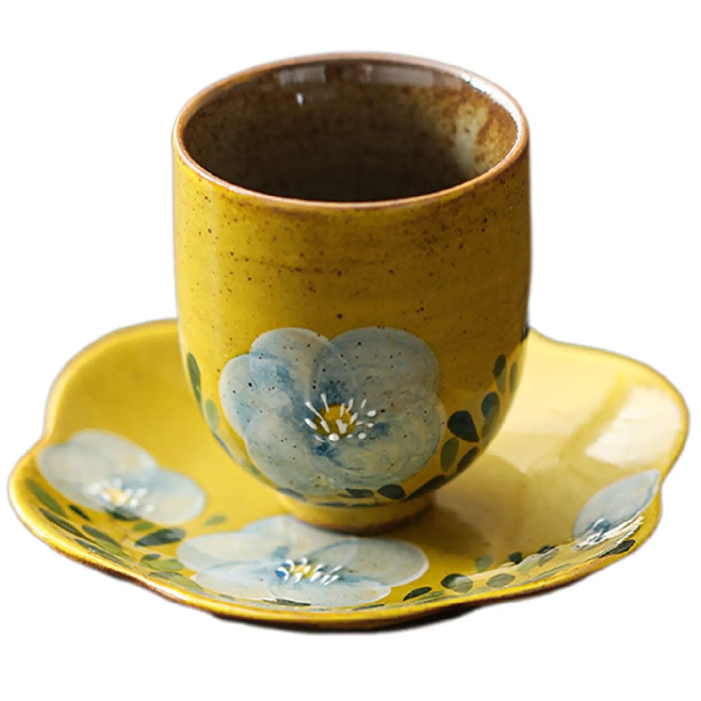 Handmade Ceramic Tea Cup Set | Vintage Kung Fu Tea Mugs