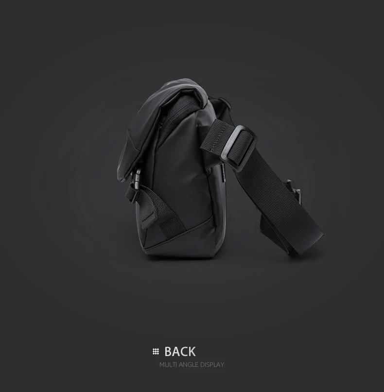 Waterproof Minimalist Men's Crossbody Messenger Bag for Travel