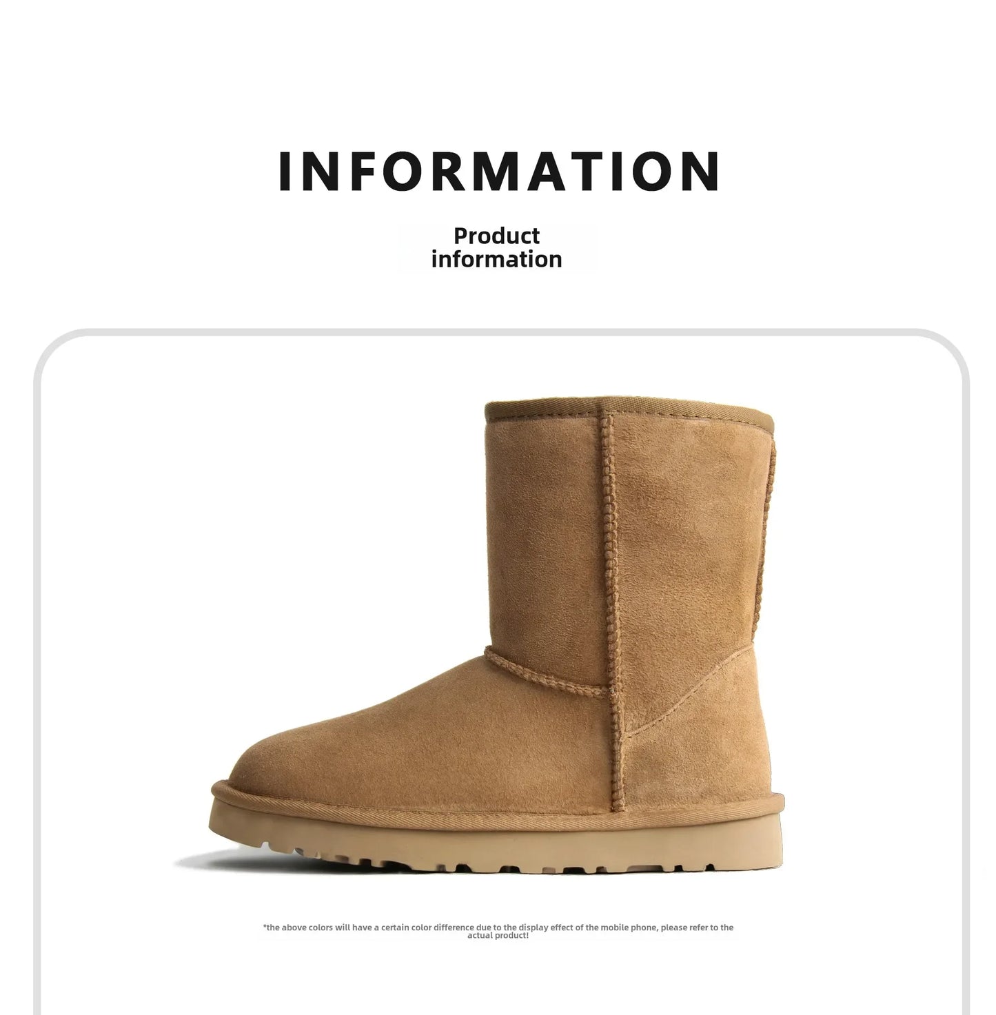 Women's Sheepskin Wool Snow Boots | Warm Winter Ankle Boots