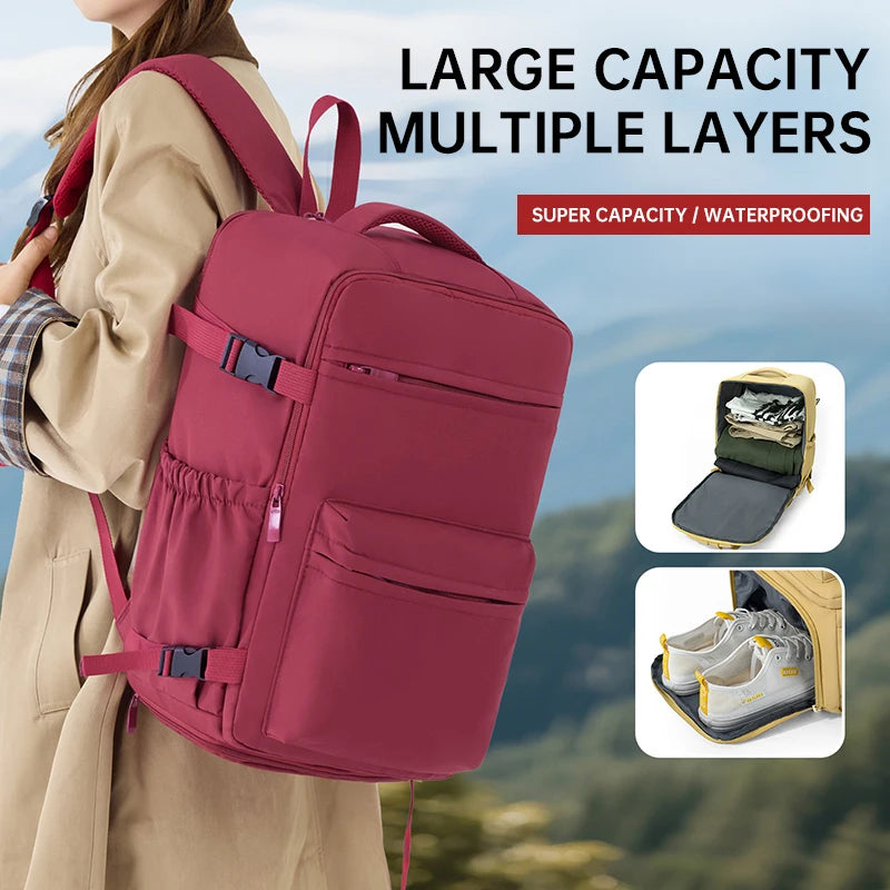 Spacious Travel Backpack | Lightweight and Versatile Luggage