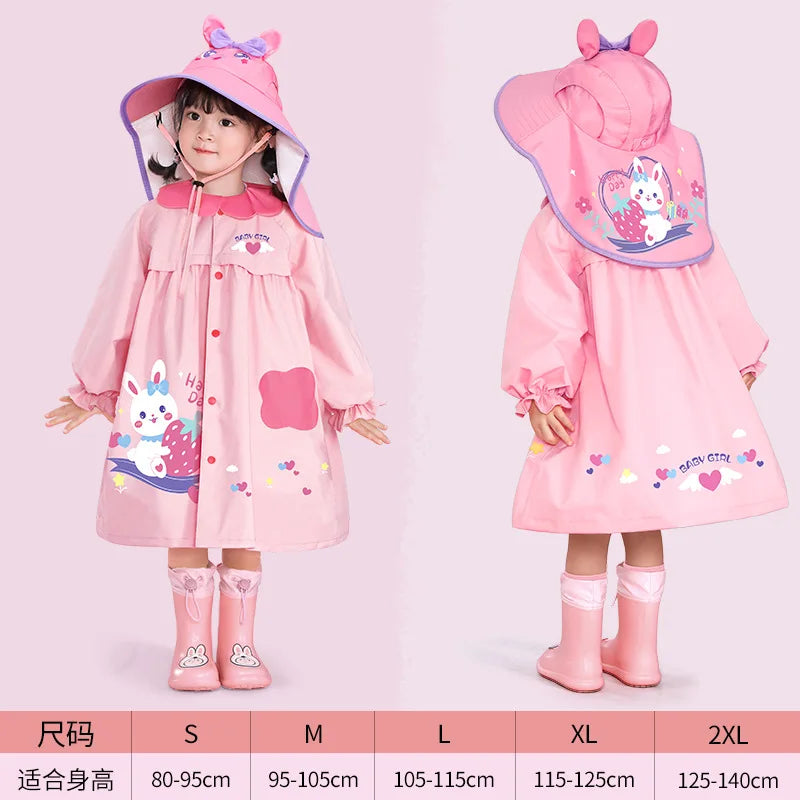 Dual-Use Children's Raincoat | Perfect for Rainy or Sunny Days