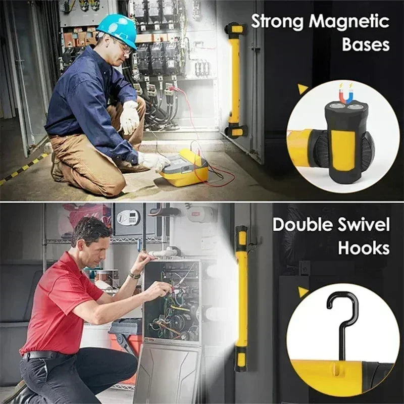Super Bright Magnetic Work Light with Rechargeable Battery