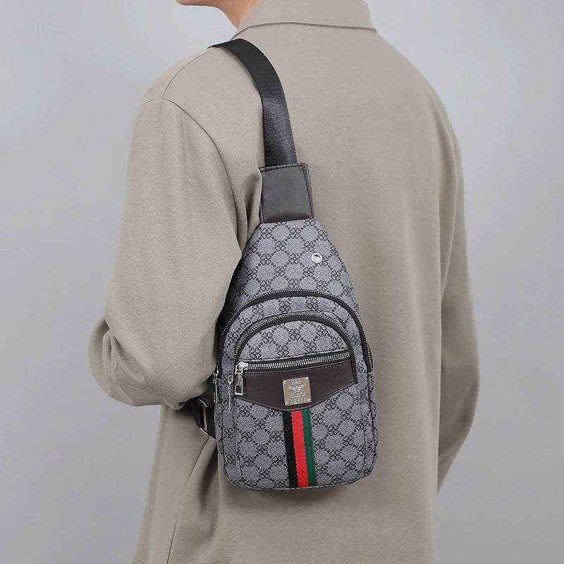 Men's Multifunctional Messenger Bag | Casual Crossbody Handbag