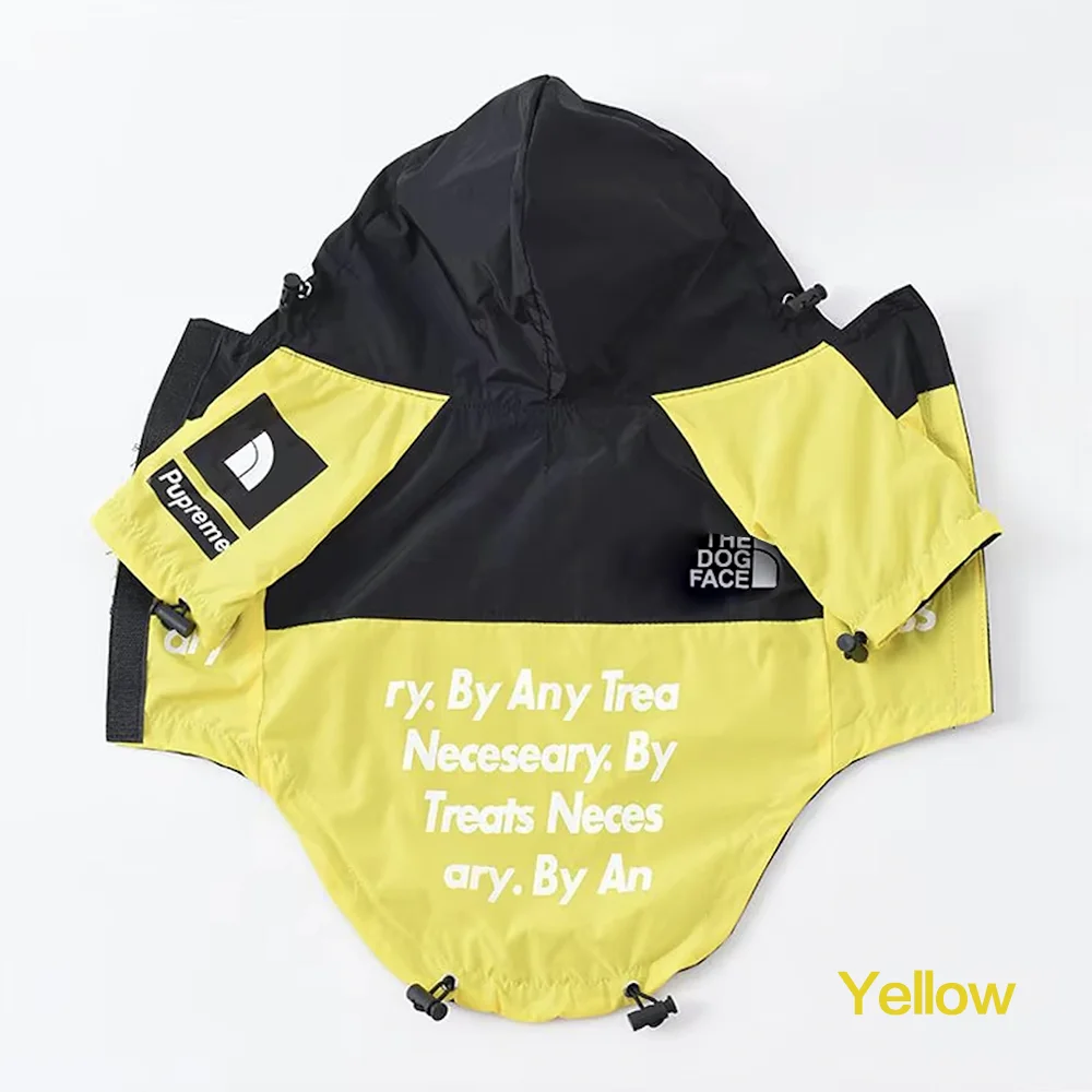 Chubasquero Impermeable para Perros | Chaqueta Exterior Reflectoras con Capucha