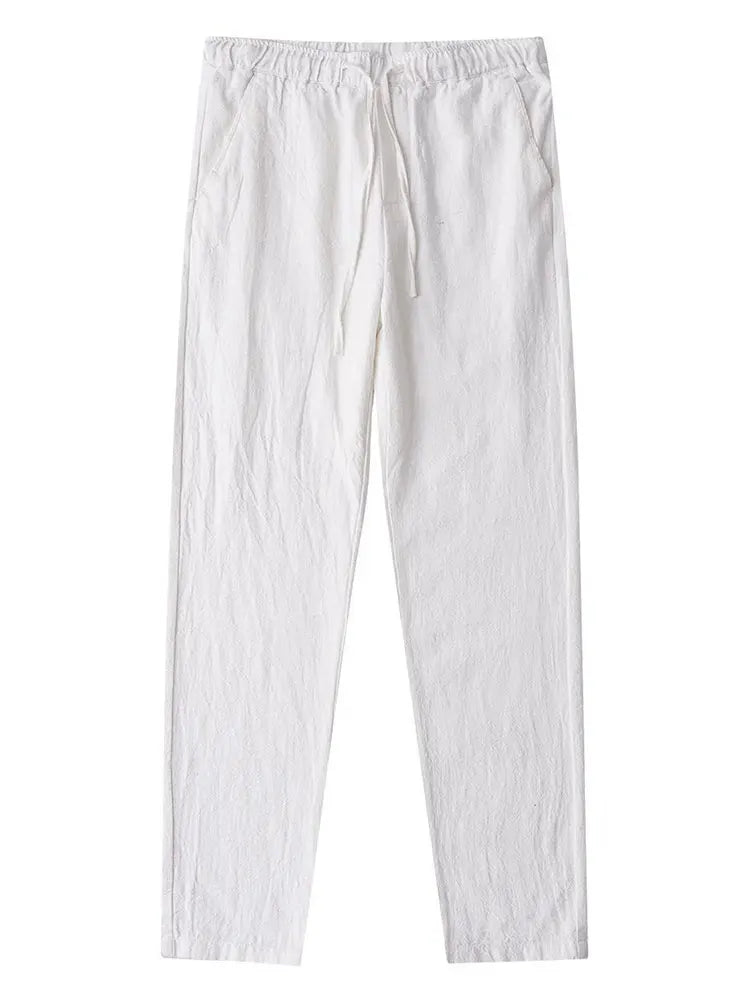 Men's Casual Lightweight Cotton Linen Chino Pants | Stylish Comfort