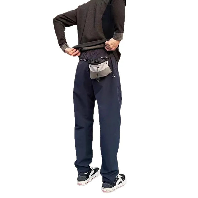 Lightweight Summer Men's Cargo Pants | Quick-Dry Outdoor Trousers