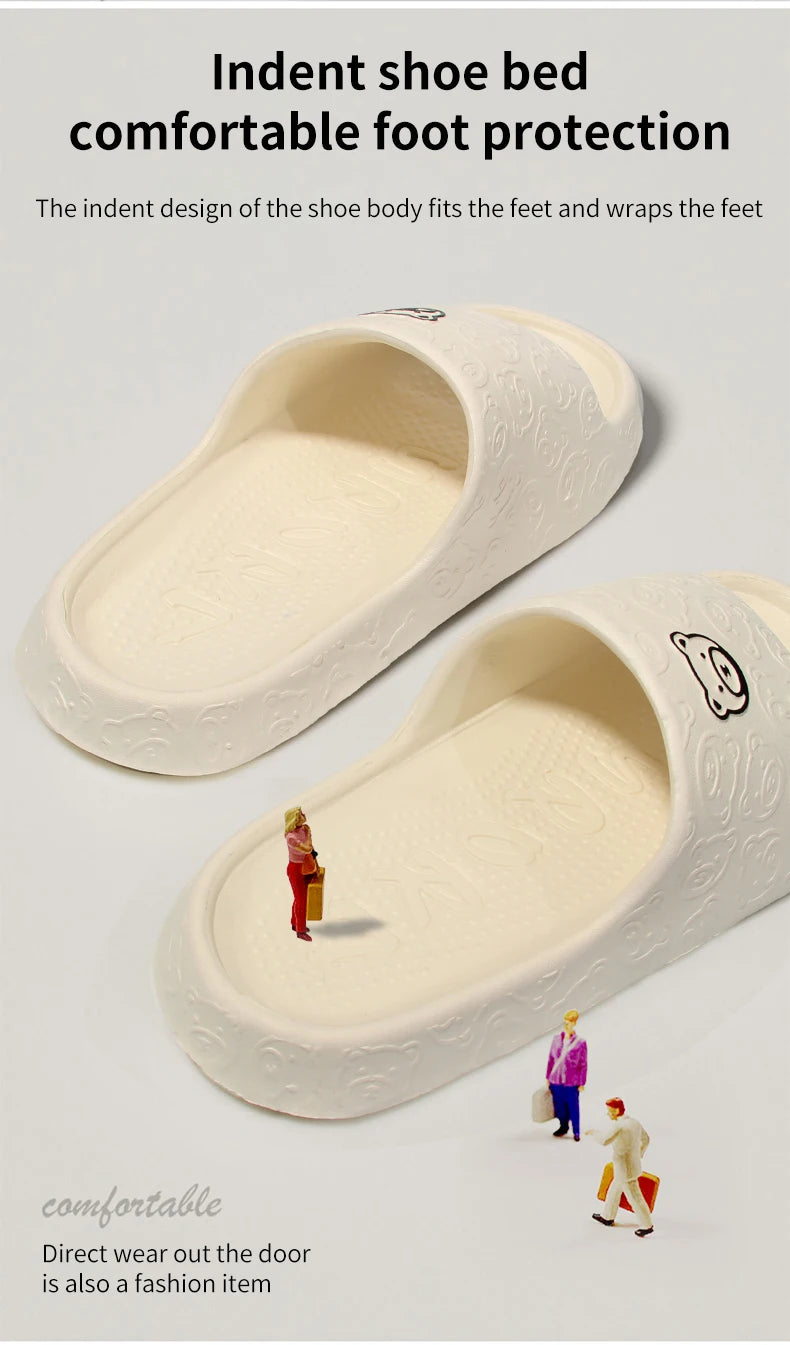 Non-Slip Women's Indoor Summer Slippers | Comfortable Bathroom Sandals