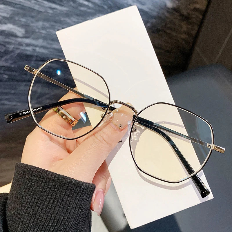 Stylish Geometric Women's Reading Glasses | Anti-Blue Light
