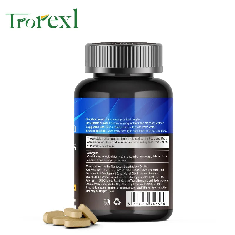 Organic Ashwagandha & Maca Pills | Natural Energy Booster