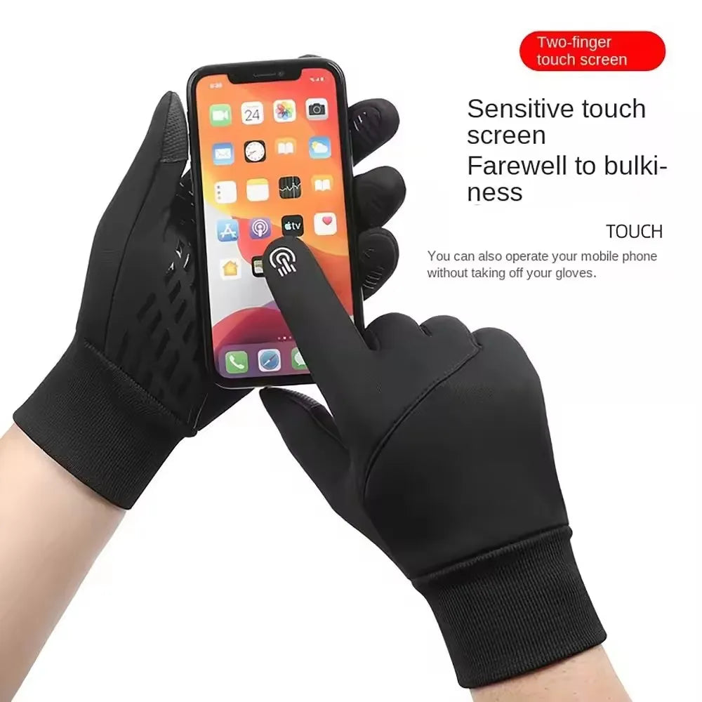 Warm Windproof Touch Screen Cycling Gloves for Autumn & Winter