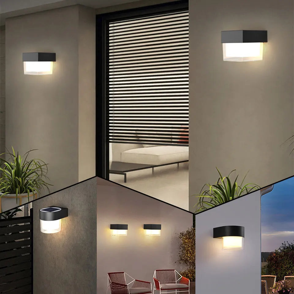 LED Solar Wall Light | Eco-Friendly Outdoor Lighting Solution