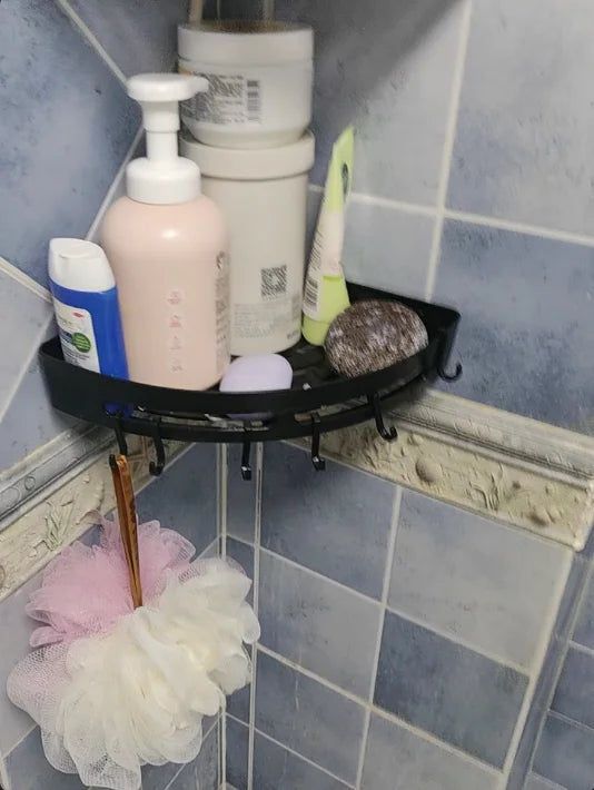 No Drill Shower Shelf | Strong Adhesive Bathroom Organizer
