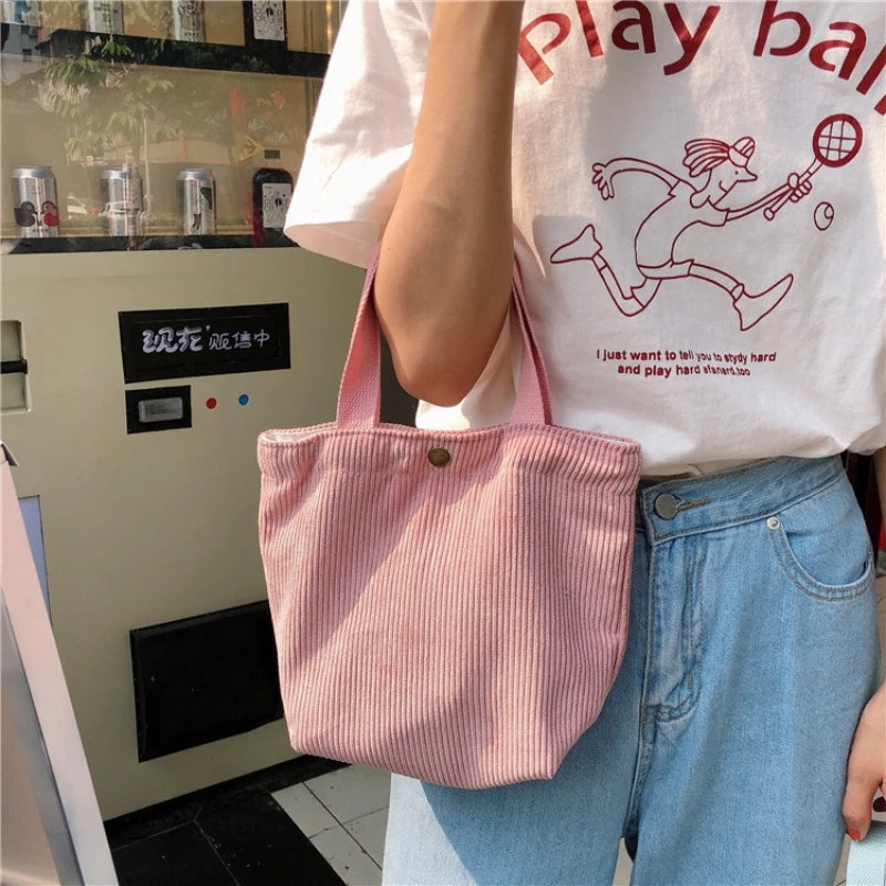 Elegante bolso de mano pequeño de terciopelo para mujer | Un esencial de estilo casual