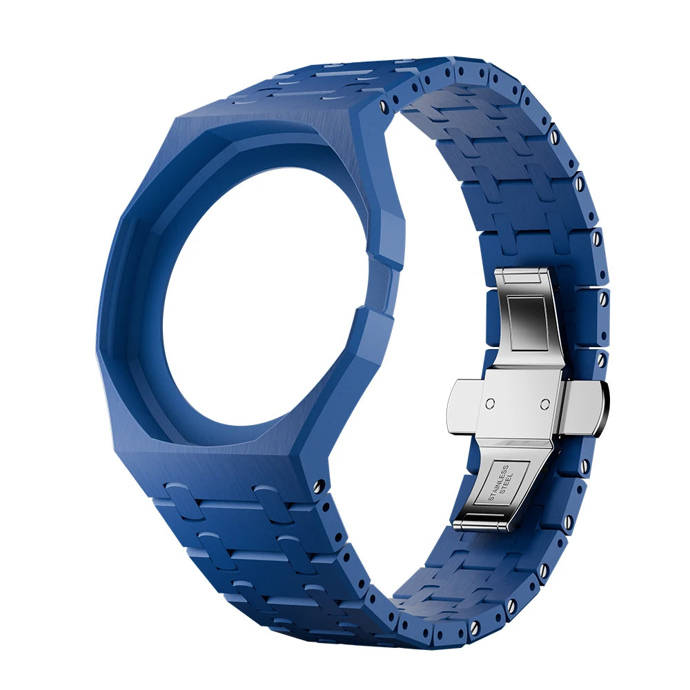 Soul Cool Ceramic Modification Kit For Swatch x AP Royal POP Biomaterials Watch Case Strap Pocket Changer To Wristwatch