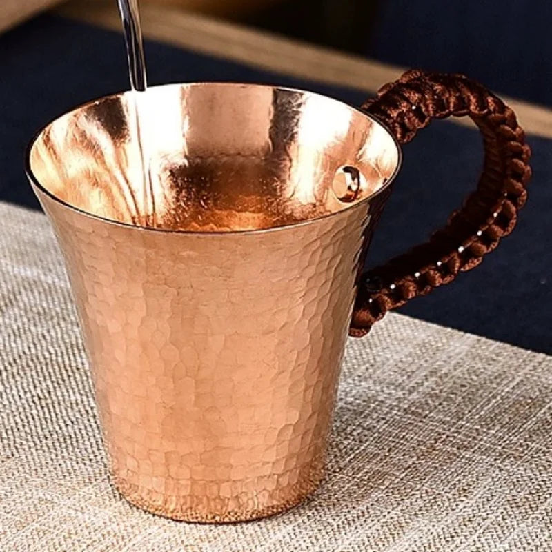 Handcrafted Vintage Copper Mug | Perfect for Coffee, Tea & Beer