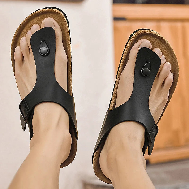 Breathable Lightweight Men's Casual Flip Flops for Summer Fun