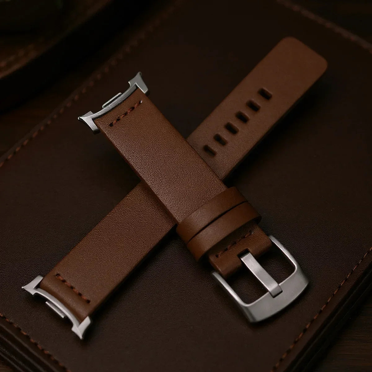Leather Watchband for Samsung Galaxy Watch | Stylish Replacement Strap