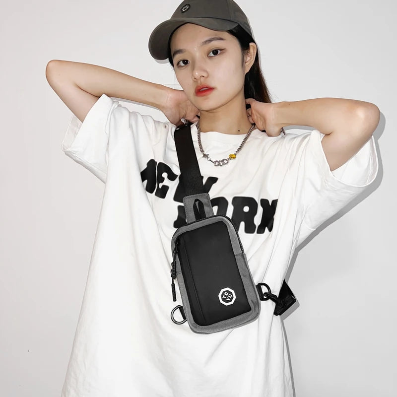 Unisex Chest Bag | Trendy Small Shoulder Bag for Outdoor Adventures