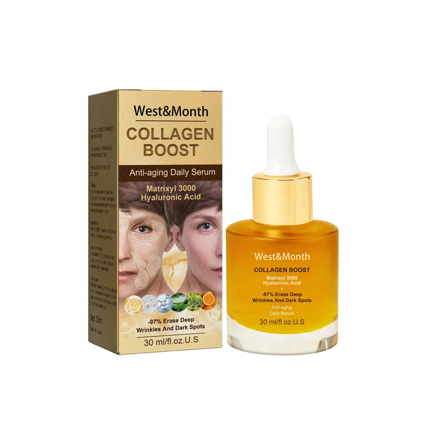 Collagen Face Serum for Youthful Skin | Anti-Aging & Brightening