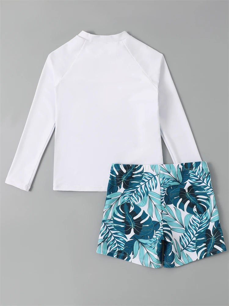 Boys Long Sleeve Swimwear | Stylish and Comfortable Beach Outfit