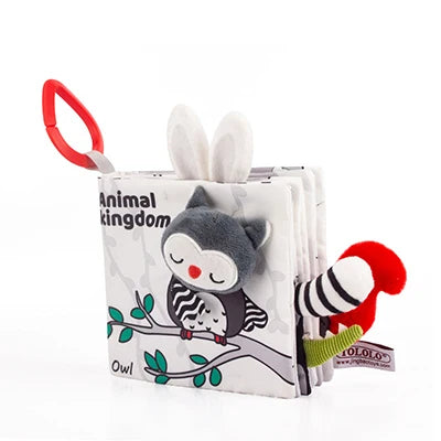 Soft Baby Cloth Animal Book | Engaging Sensory Learning Toy