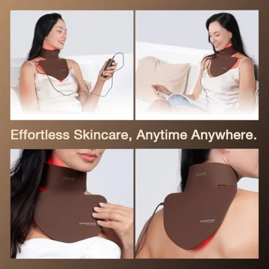 Red Light Therapy Mask for Neck and Chest | Anti-Aging Device