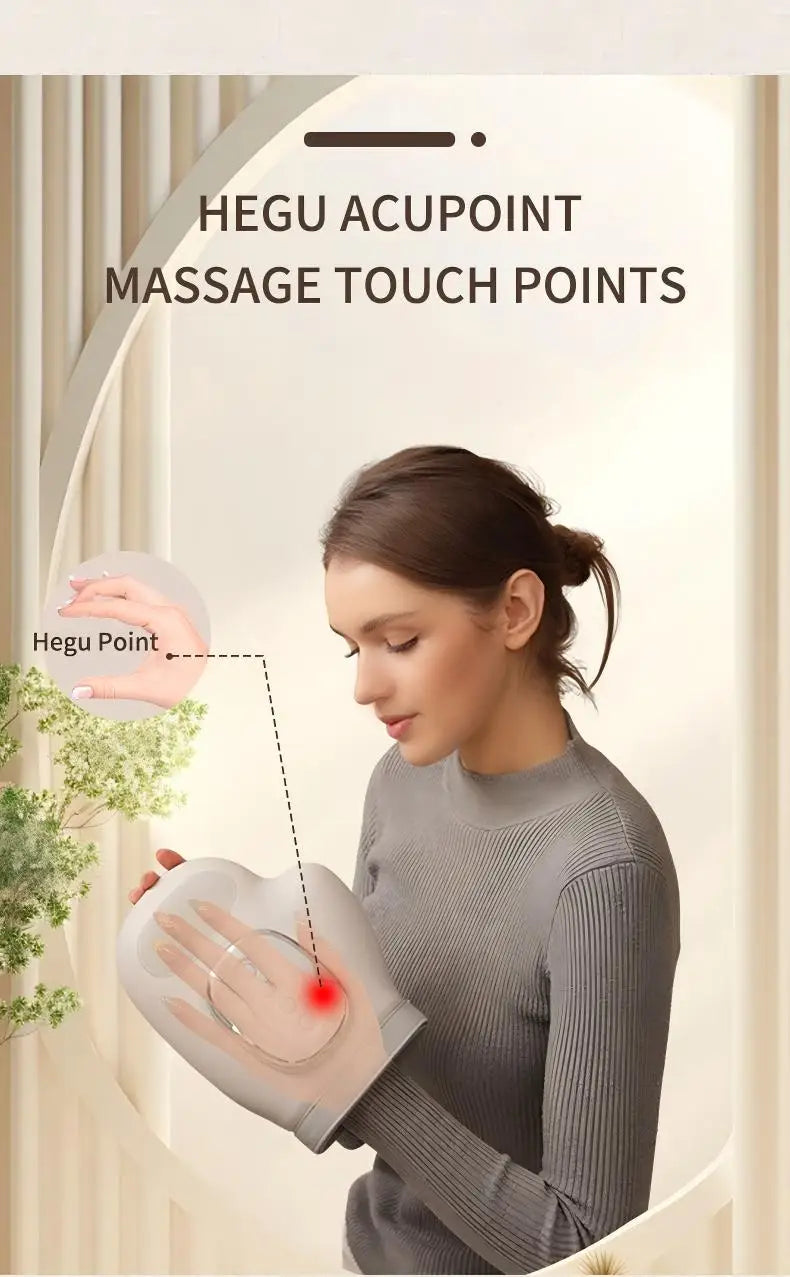 Airbag Compression Hand Massager | Relaxing Vibration Glove