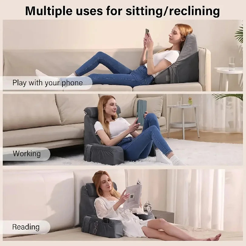 Comfortable Bedrest Back Pillow for Relaxing and Gaming