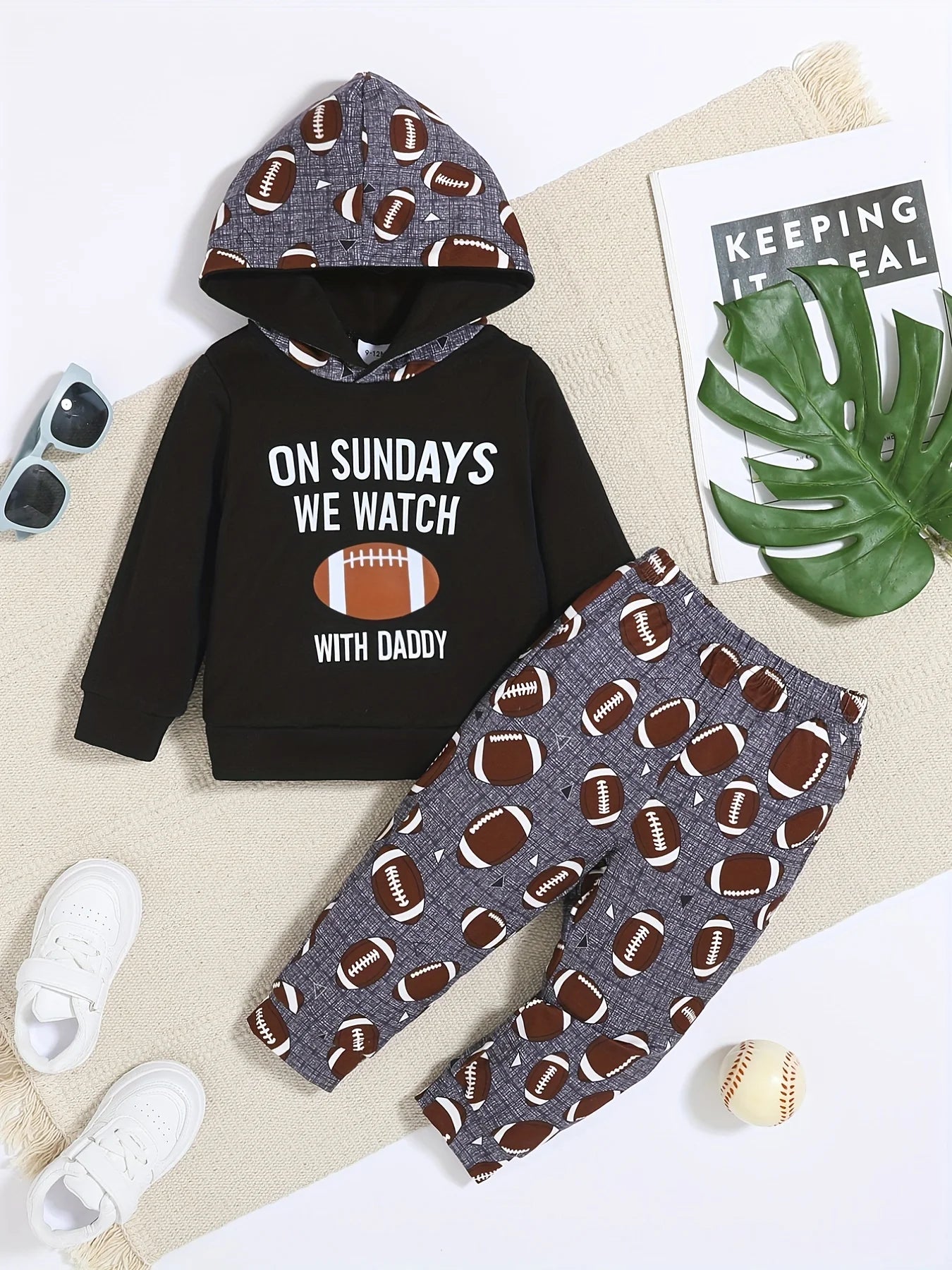 Stylish Baby Boy Casual Hoodie and Pants Set | Spring & Autumn Wear
