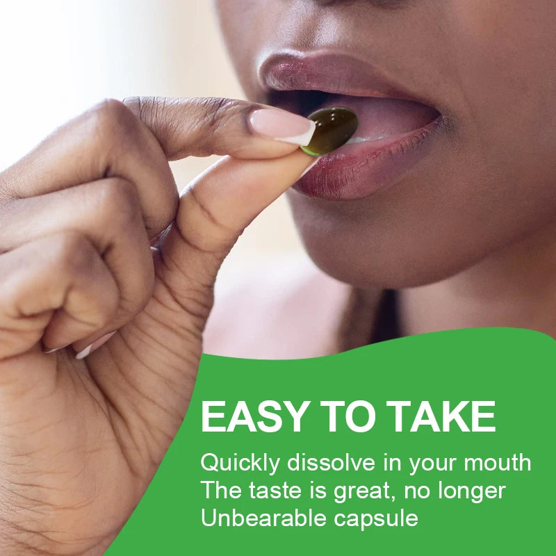 Natural Moringa Capsules for Energy, Skin & Intestinal Health